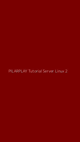 Tampilan Antarmuka Aplikasi Pilarplay Tutorial Server Linux - 2
