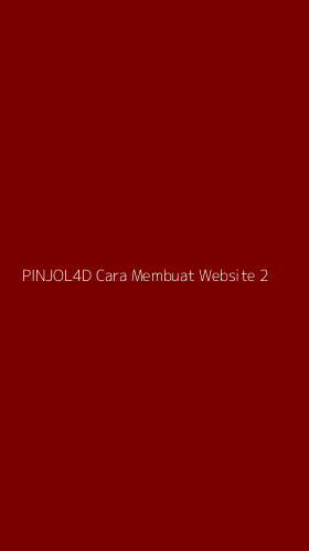 Tampilan Antarmuka Aplikasi Pinjol4d Cara Membuat Website - 2