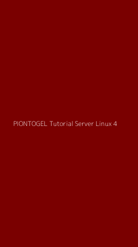Tampilan Antarmuka Aplikasi Piontogel Tutorial Server Linux - 4