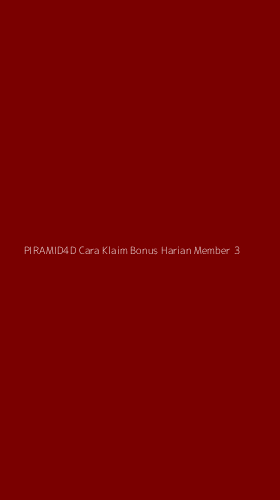 Tampilan Antarmuka Aplikasi Piramid4d Cara Klaim Bonus Harian Member - 3
