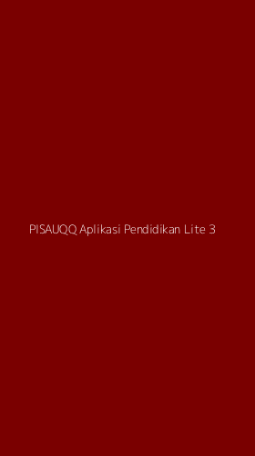 Tampilan Antarmuka Aplikasi Pisauqq Aplikasi Pendidikan Lite - 3