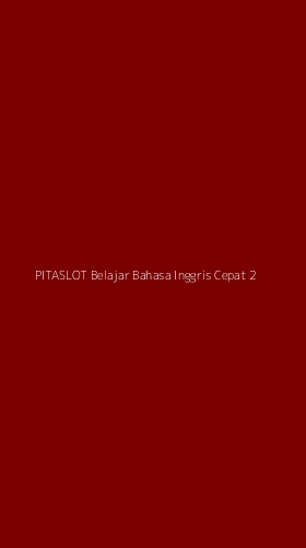Tampilan Antarmuka Aplikasi Pitaslot Belajar Bahasa Inggris Cepat - 2