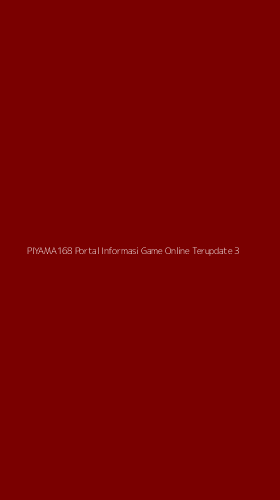 Tampilan Antarmuka Aplikasi Piyama168 Portal Informasi Game Online Terupdate - 3
