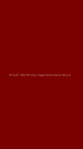 Tampilan Antarmuka Aplikasi Pj Slot 168 Vip Situs Togel Online Resmi Wla - 4