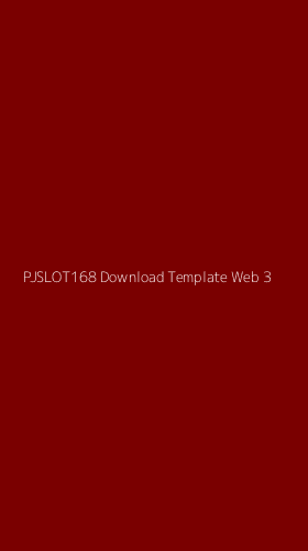 Tampilan Antarmuka Aplikasi Pjslot168 Download Template Web - 3