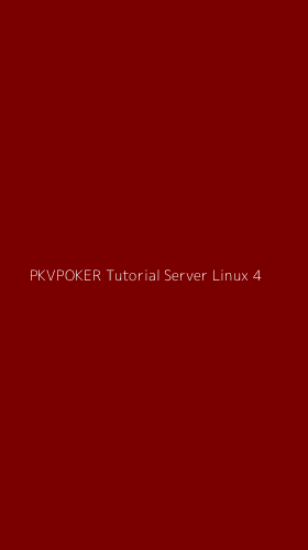 Tampilan Antarmuka Aplikasi Pkvpoker Tutorial Server Linux - 4