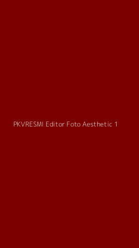 Tampilan Antarmuka Aplikasi Pkvresmi Editor Foto Aesthetic - 1