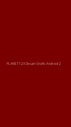 Tampilan Antarmuka Aplikasi Planet123 Desain Grafis Android - 2