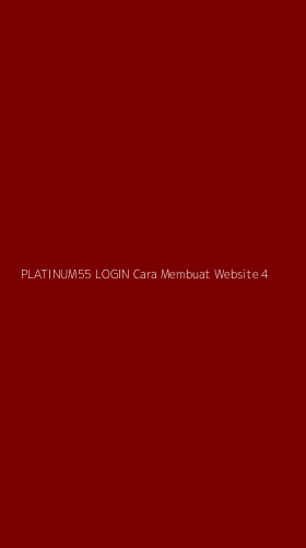 Tampilan Antarmuka Aplikasi Platinum55 Login Cara Membuat Website - 4