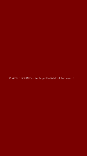 Tampilan Antarmuka Aplikasi Play123 Login Bandar Togel Hadiah Full Terbesar - 3
