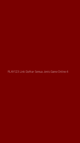 Tampilan Antarmuka Aplikasi Play123 Link Daftar Semua Jenis Game Online - 4