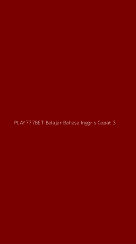 Tampilan Antarmuka Aplikasi Play777bet Belajar Bahasa Inggris Cepat - 3