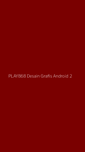 Tampilan Antarmuka Aplikasi Play868 Desain Grafis Android - 2