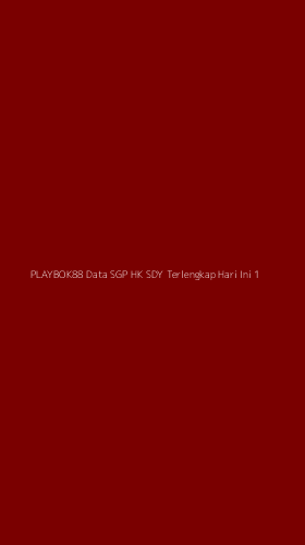 Tampilan Antarmuka Aplikasi Playbok88 Data Sgp Hk Sdy Terlengkap Hari Ini - 1