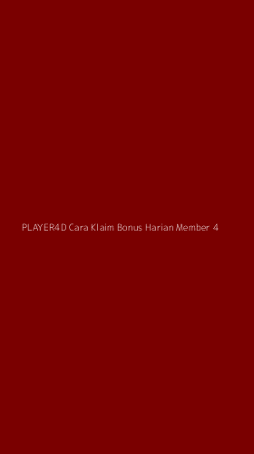 Tampilan Antarmuka Aplikasi Player4d Cara Klaim Bonus Harian Member - 4