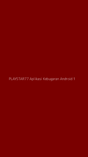 Tampilan Antarmuka Aplikasi Playstar77 Aplikasi Kebugaran Android - 1