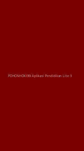 Tampilan Antarmuka Aplikasi Pohonhoki99 Aplikasi Pendidikan Lite - 3