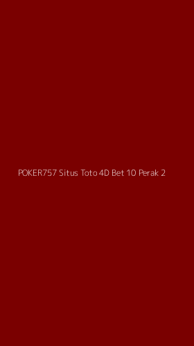 Tampilan Antarmuka Aplikasi Poker757 Situs Toto 4d Bet 10 Perak - 2