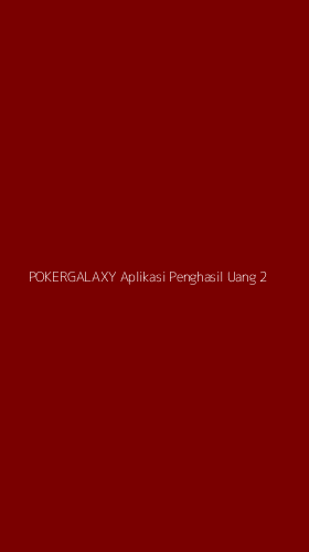 Tampilan Antarmuka Aplikasi Pokergalaxy Aplikasi Penghasil Uang - 2