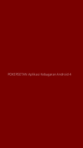 Tampilan Antarmuka Aplikasi Pokersetan Aplikasi Kebugaran Android - 4