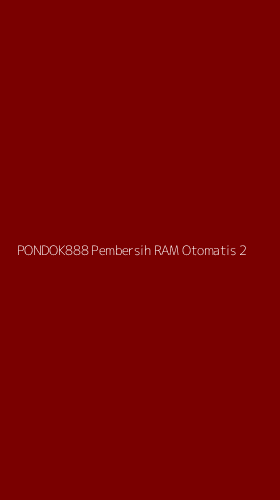 Tampilan Antarmuka Aplikasi Pondok888 Pembersih Ram Otomatis - 2