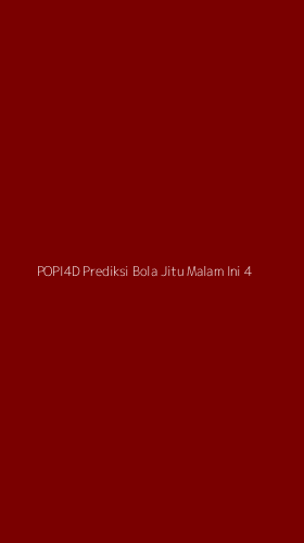 Tampilan Antarmuka Aplikasi Popi4d Prediksi Bola Jitu Malam Ini - 4