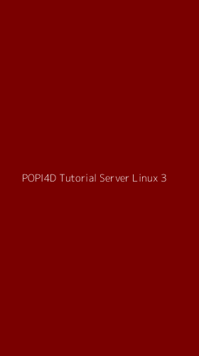 Tampilan Antarmuka Aplikasi Popi4d Tutorial Server Linux - 3
