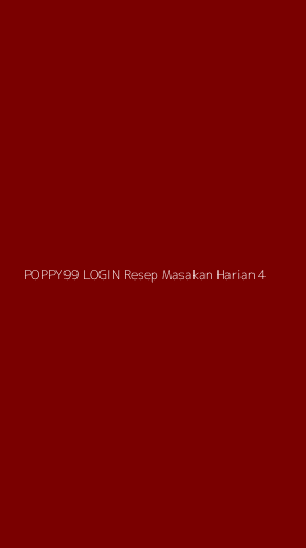 Tampilan Antarmuka Aplikasi Poppy99 Login Resep Masakan Harian - 4