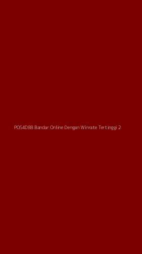 Tampilan Antarmuka Aplikasi Pos4d88 Bandar Online Dengan Winrate Tertinggi - 2