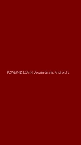 Tampilan Antarmuka Aplikasi Power4d Login Desain Grafis Android - 2