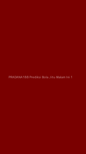 Tampilan Antarmuka Aplikasi Pradana188 Prediksi Bola Jitu Malam Ini - 1