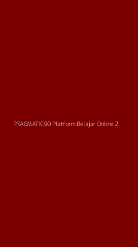 Tampilan Antarmuka Aplikasi Pragmatic90 Platform Belajar Online - 2