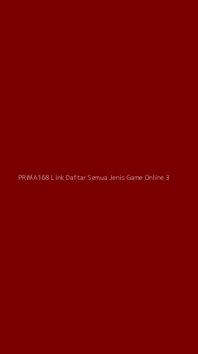 Tampilan Antarmuka Aplikasi Prima168 Link Daftar Semua Jenis Game Online - 3