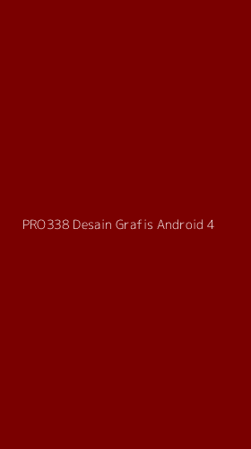Tampilan Antarmuka Aplikasi Pro338 Desain Grafis Android - 4