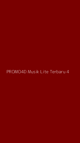 Tampilan Antarmuka Aplikasi Promo4d Musik Lite Terbaru - 4