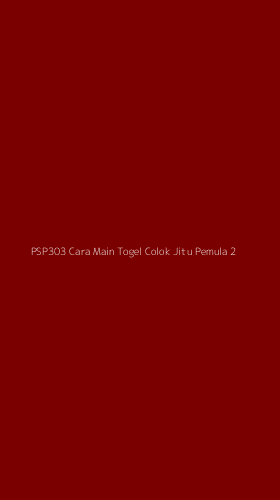 Tampilan Antarmuka Aplikasi Psp303 Cara Main Togel Colok Jitu Pemula - 2
