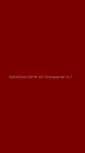 Tampilan Antarmuka Aplikasi Puas4d Data Sgp Hk Sdy Terlengkap Hari Ini - 1
