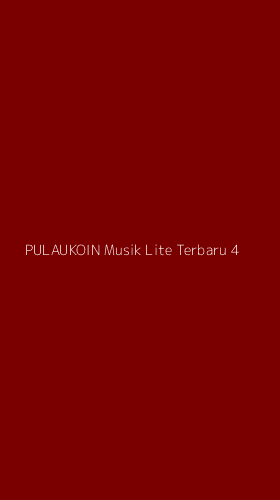Tampilan Antarmuka Aplikasi Pulaukoin Musik Lite Terbaru - 4
