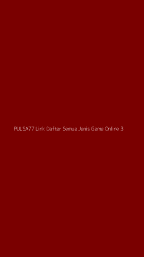 Tampilan Antarmuka Aplikasi Pulsa77 Link Daftar Semua Jenis Game Online - 3