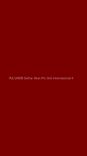 Tampilan Antarmuka Aplikasi Pulsa808 Daftar Akun Pro Slot Internasional - 4