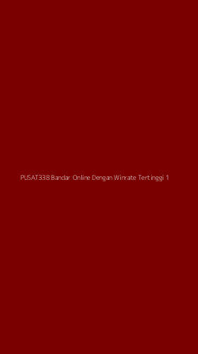 Tampilan Antarmuka Aplikasi Pusat338 Bandar Online Dengan Winrate Tertinggi - 1