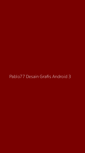 Tampilan Antarmuka Aplikasi Pablo77 Desain Grafis Android - 3