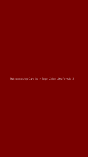 Tampilan Antarmuka Aplikasi Pablototo App Cara Main Togel Colok Jitu Pemula - 3