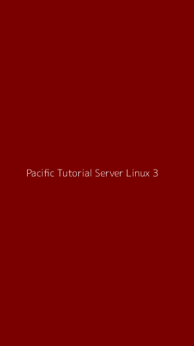 Tampilan Antarmuka Aplikasi Pacific Tutorial Server Linux - 3