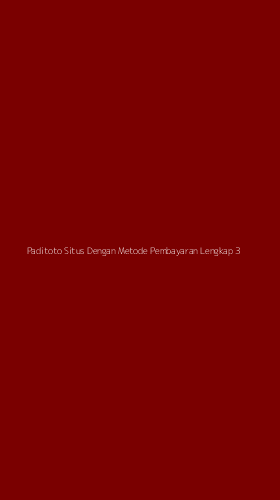 Tampilan Antarmuka Aplikasi Paditoto Situs Dengan Metode Pembayaran Lengkap - 3