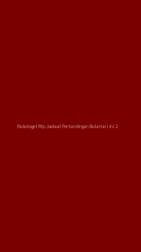 Tampilan Antarmuka Aplikasi Padutogel Rtp Jadwal Pertandingan Bola Hari Ini - 2