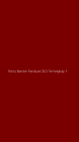 Tampilan Antarmuka Aplikasi Paito Banten Panduan Seo Terlengkap - 1