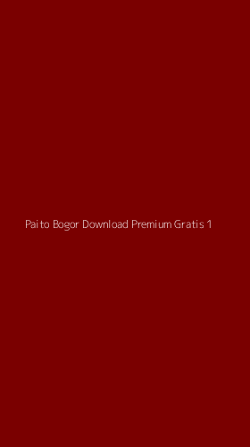 Tampilan Antarmuka Aplikasi Paito Bogor Download Premium Gratis - 1
