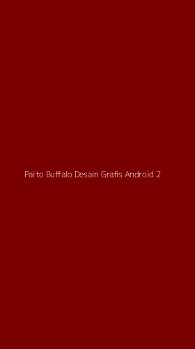 Tampilan Antarmuka Aplikasi Paito Buffalo Desain Grafis Android - 2