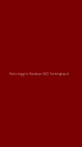 Tampilan Antarmuka Aplikasi Paito Inggris Panduan Seo Terlengkap - 4